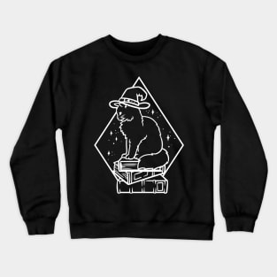 Witchy Kitty Crewneck Sweatshirt